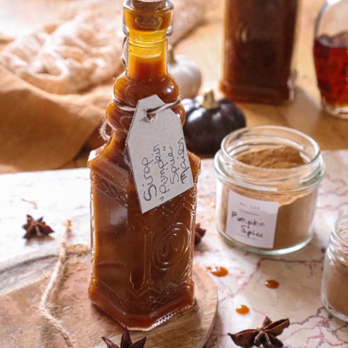 Sirop Pumpkin Spice Maison