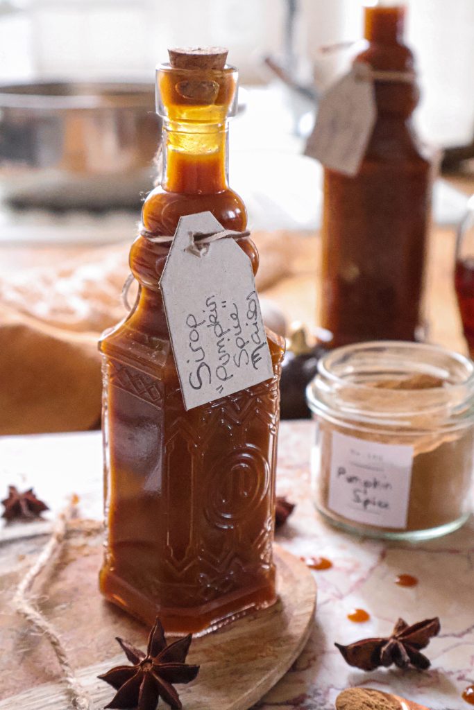 Sirop Pumpkin Spice Maison