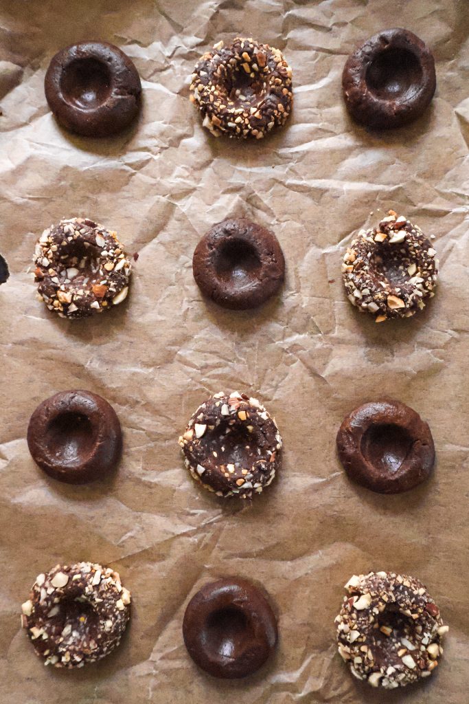 Biscuits Thumprints Vegan Choco-Noisette