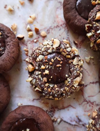 Biscuits Thumprints Vegan Choco-Noisette