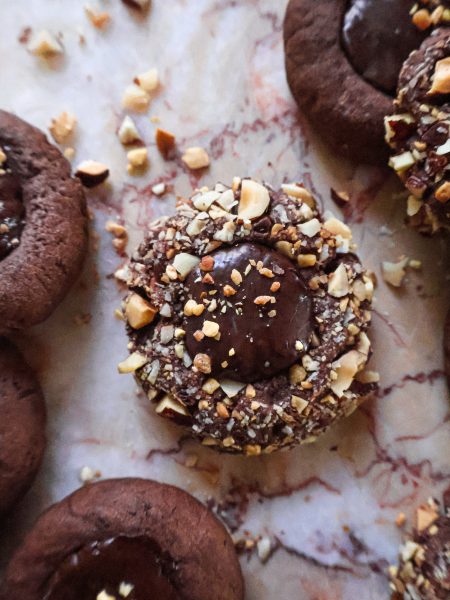 Biscuits Thumprints Vegan Choco-Noisette
