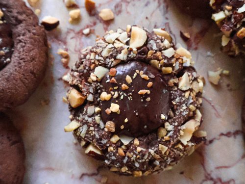 Biscuits Thumprints Vegan Choco-Noisette