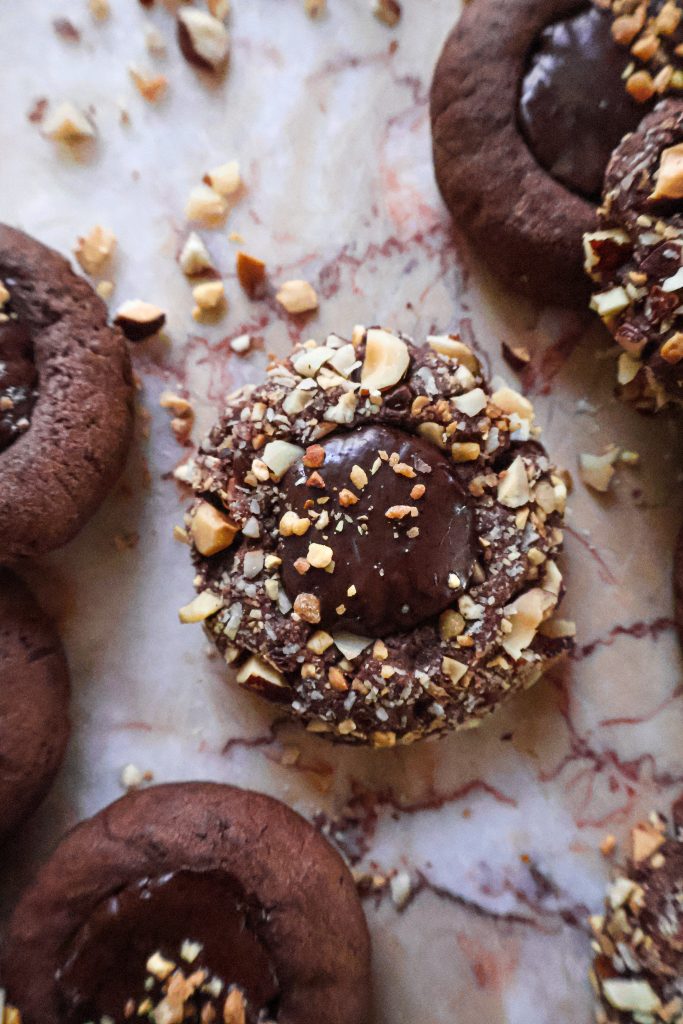 Biscuits Thumprints Vegan Choco-Noisette