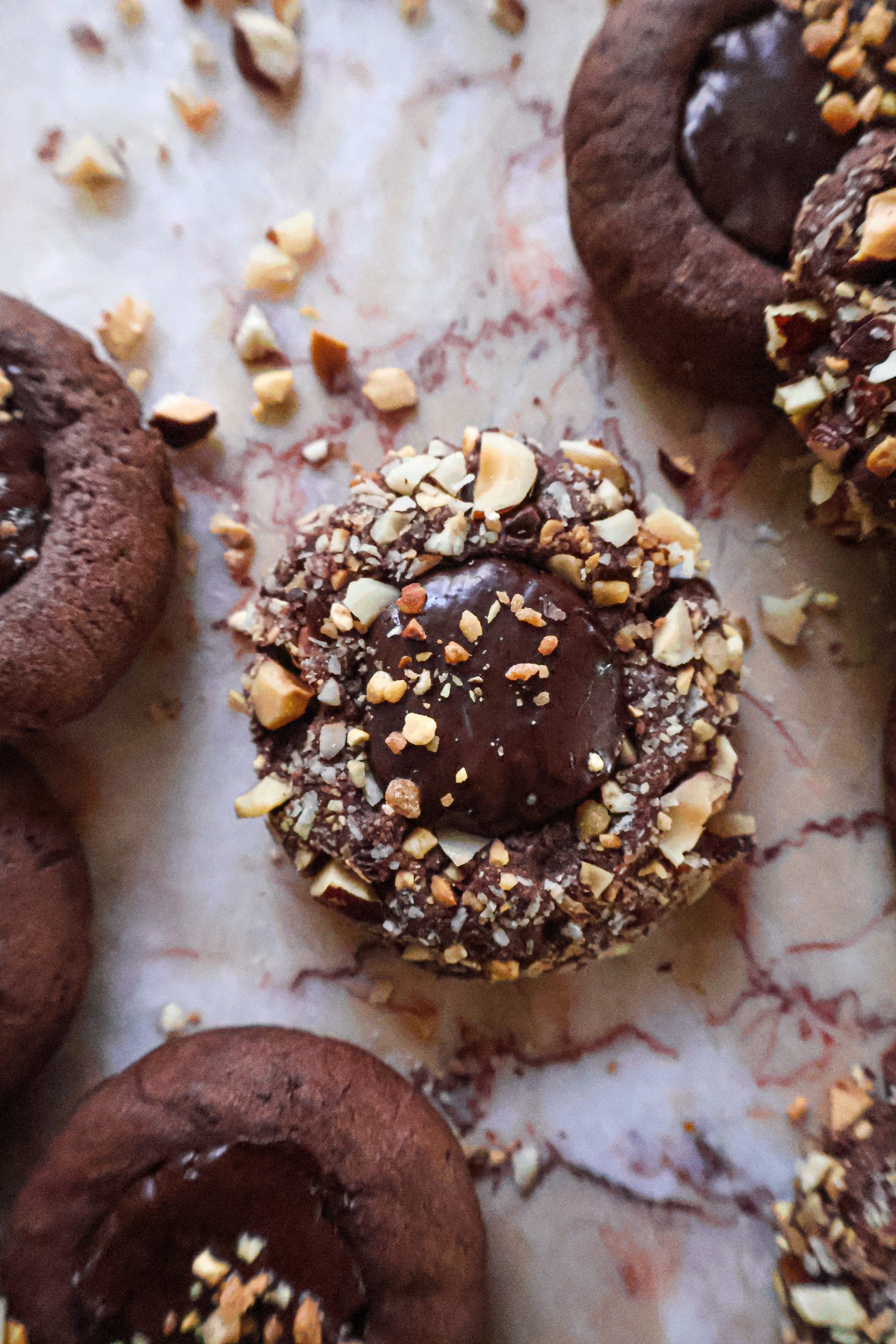 Biscuits Thumprints Vegan Choco-Noisette