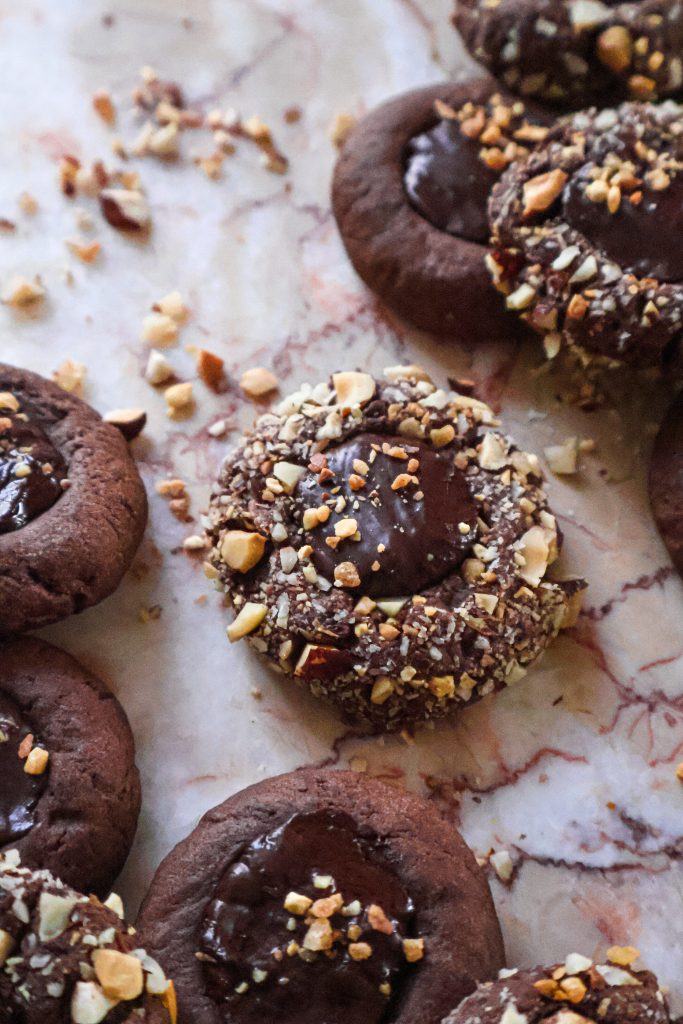 Biscuits Thumprints Vegan Choco-Noisette