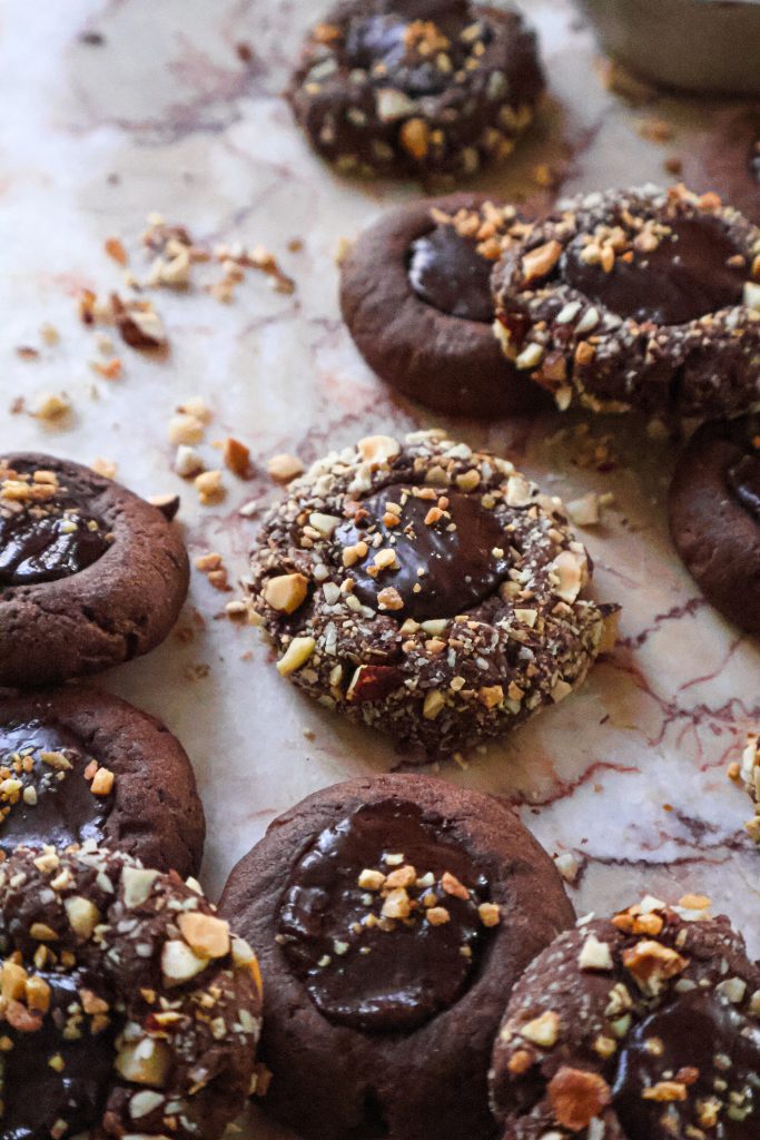 Biscuits Thumprints Vegan Choco-Noisette