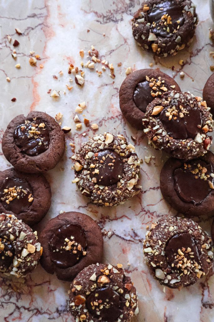 Biscuits Thumprints Vegan Choco-Noisette