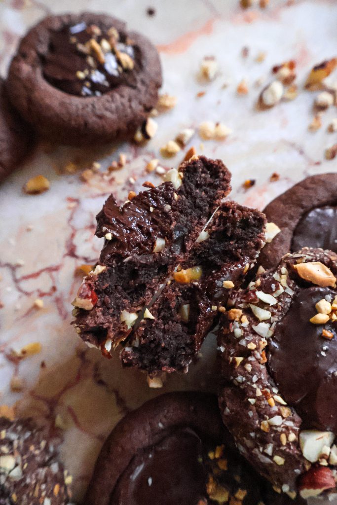 Biscuits Thumprints Vegan Choco-Noisette